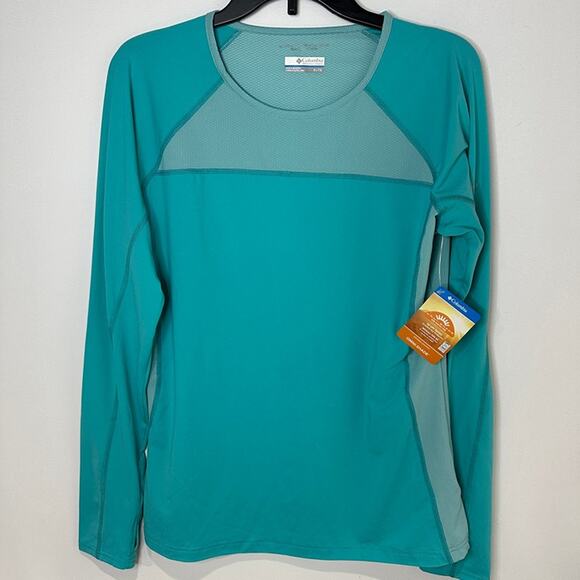 Columbia Tops - NEW Columbia Bliss Trail Omni-Shade Long Sleeve UPF 50 Shirt, Sun Protection